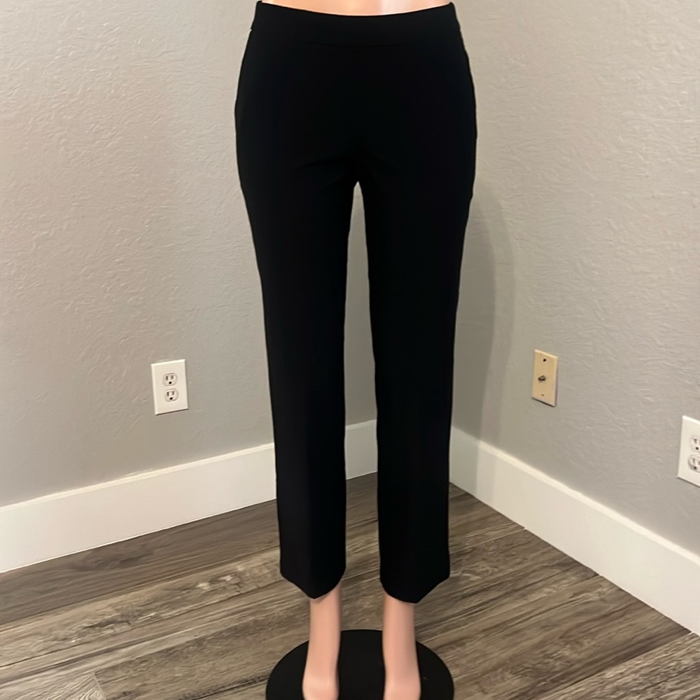 EILEEN Fisher Women’s Black Pull On Pants Size Petite PP/PTP CASUAL FORMAL #122
